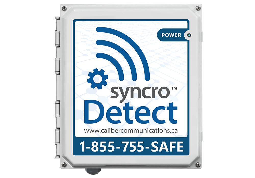 SyncroDetect security alarm unit by Caliber Communications