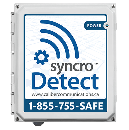 Caliber Communications wireless intrusion alarm device, syncroDetect